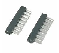 Pièces détachées pour aspirateur Telsa 80 Kokido EV80 - Brosses (lot de 2)