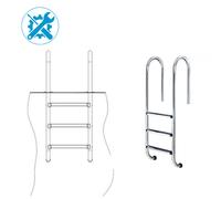 Pièces détachées pour échelle inox Ubbink Support échelle - ancrage sur le bord - Support échelle - ancrage sur le bord (à l’unité)