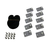 Pièces détachées pour enrouleur de bâche à bulles Luxe Ubbink - Kit visserie + sangles