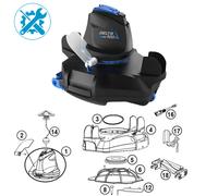 Pièces détachées pour robot Delta 100 Kokido RC16 Pièce - Capot
