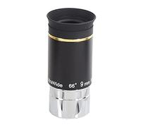 Pièces détachées pour télescope astronomique 66 degrés Ultra Large 6mm 9mm 15mm 20mm télescope oculaire Grand Angle 1.25 "Accessoires de télescopes en métal(9mm no Brand)
