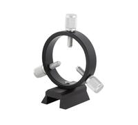 Pièces détachées pour télescope astronomique Ensemble de bagues Guidage astronomiques à Trois Points 50 mm, 1 Plaque, Anneau, 4 vis, Couleur Rouge et Noire