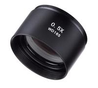 Pièces détachées pour télescope astronomique Objectif auxiliaire 0,5X for Microscope stéréo M48 * 0,75 Filetage télescope lentille Barlow réducteur de focale