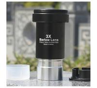 Pièces détachées pour télescope astronomique Objectif Multi-achromatique 3X entièrement for télescope astronomique de 1,25" avec Filetage d'adaptateur de caméra M42
