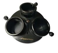 Pièces détachées pour télescope astronomique Oculaire de télescope réfléchissant de 1.25 Pouces, siège Rotatif, siège de Conversion, raccord de télescope(The Standard Model)