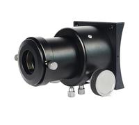 Pièces détachées pour télescope astronomique Porte-oculaire en métal sans engrenage de 2 Pouces for télescope astronomique réfléchissant, siège Mise au Point avec Adaptateur 1,25 Pouce