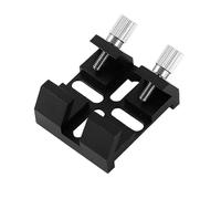 Pièces détachées pour télescope astronomique Télescope Chercheur Support Fente Plaque Rainure Chercheur Télescope Astronomique Accessoires Noir