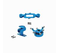 Pièces d'hélicoptère télécommandé Wltoys K200, Pinces de Pale, Pinces de Rotor et disques transversaux(Sky Blue)