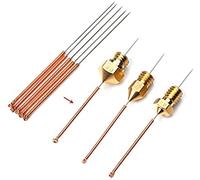 pièces d'imprimante 10pcs Outil de pièces de rechange pour imprimante 3D Foret pliable 0,3 x 25 mm / 0,4 x 25 mm Compatible avec le nettoyage des pièces de rechange pour imprimante 3D Hotend Imprimant