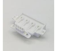 pièces d'imprimante 2 pièces 5113 connecteur d'amortisseur de tête d'impression 5113 couvercle de tête d'amortisseur/collecteur/adaptateur pour pièce de rechange d'imprimante à jet d'encre éco-solvant