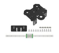 Pièces d'imprimante 3D Axe X MK8 Rails linéaires extrudeuse à entraînement Direct Ender3 Kit de Mise à Niveau Kit(Linear Rails Bracket)