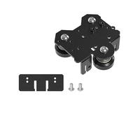 Pièces d'imprimante 3D Axe X MK8 Rails linéaires extrudeuse à entraînement Direct Ender3 Kit de Mise à Niveau Kit(Bracket with Wheel)