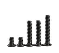 Pièces d'imprimante 3D couleur noire Vis à profil bas M5(M5x35mm)