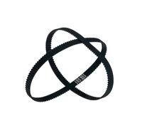 Pièces d'imprimante 3D GT2 6mm, courroie de synchronisation en caoutchouc à boucle fermée 392 396 400 406 410 420 426 430 436 440 444 450 454 460mm 2GT 1 pièce(2GT-440mm-width 6mm)