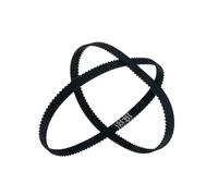 Pièces d'imprimante 3D GT2, courroie de synchronisation en caoutchouc à boucle fermée de 6mm, 162 164 166 168 170 172 174 176 178 180 182 184 186 188 190mm 2GT 1 pièce(2GT-174mm)