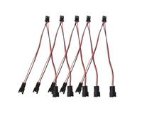 Pièces d'imprimante 3D Hotend, ventilateur de refroidissement, câble de connexion parallèle, 2 broches XH2.54, Terminal femelle à mâle, ligne de connecteur, 3/5/10 pièces(5pcs)
