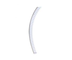 Pièces D'imprimante 3D HTD 3 Courroie Distribution Ouverte Largeur 9 10 12 15 25Mm Longueur 1M PU Avec Noyau Acier Ouverte Renforcée Anti-usure Courroie Trapézoïdale(PU black,10mm)