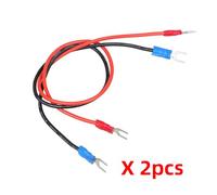 Pièces d'imprimante 3D, lit Chauffant, câble d'alimentation, Module d'extension, Module Haute Puissance, Ligne de Connexion SV1.25-4U 3239/18# Noir Rouge(Red and Black 2set)