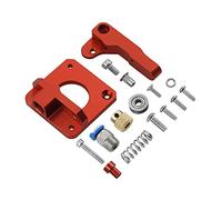 Pièces d'imprimante 3D MK8 extrudeuse Mise à Niveau Bloc d'aluminium Bowden extrudeuse 1.75mm Filament Reprap Extrusion for Ender 3 CR10 Blu-3 (Color : Upgrade Red Right)