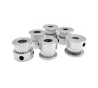 Pièces d'imprimante 3D Poulie GT2 2GT 24 dents Trou en aluminium en forme de K 4/5/6/6,35/8/10 mm Largeur de l'engrenage de roue 6/10 mm(4mm,1PC_6MM)