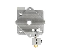 Pièces d'imprimante 3D Titan Aero, bloc de refroidissement, dissipateur de chaleur, extrudeuse V6, radiateur Hotend 1.75mm à courte portée, 1 pièce(Silver)