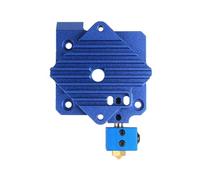 Pièces d'imprimante 3D Titan Aero, bloc de refroidissement, dissipateur de chaleur, extrudeuse V6, radiateur Hotend 1.75mm à courte portée, 1 pièce(Blue)