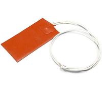 pièces d'imprimante 50 100mm 15W 12V DC Coussin Chauffant en Silicone étanche Flexible avec Fil pour imprimante 3D Accessoires d'imprimante 3D Accessoires d'imprimante