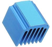 pièces d'imprimante Accessoires d'imprimante 3D, radiateur de Refroidissement de Pilote de Moteur Pas à Pas 4 pièces Bleu TMC2100 LV8729 avec Colle arrière pour Accessoires d'imprimante 3D