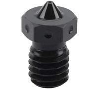 pièces d'imprimante Buses V6 en Acier trempé compatibles avec l'impression 3D Haute température Filament en Fibre de Carbone PEI Peek Compatible avec l'imprimante Titan Aero Hotend (Color : 0.8mm)