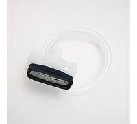 pièces d'imprimante Captop de tête éco-solvant pour Station de capsulage d'imprimante Roland DX4/EPS/nouvel Assemblage de tête de Capuchon; 2 pièces/Paquet (Tuyau Noir) (Color : White Hose)