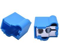 pièces d'imprimante Compatible avec les chaussettes en silicone Volcano avec bloc en aluminium chauffé Compatible avec l'extrudeuse V6 J-head Hotend Compatible avec la housse de protection Reprap Bloc