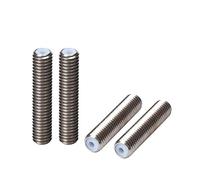 pièces d'imprimante Compatible avec les pièces de rechange pour imprimante 3D Gorge de buse avec tube en téflonto Filetage M6 30/35/40/50 mm Barils MK8 1,75 Filament PTFE Tube compatible avec impriman