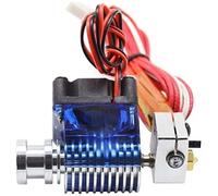 pièces d'imprimante Courte Distance J-Head Hotend 12V/24V Compatible avec Extrudeuse 1.75mm/3.0mm avec Ventilateur de Refroidissement All metal throt Compatible avec les pièces de Rechange d'Imprimant