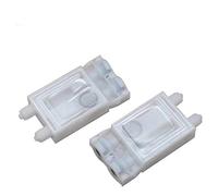 pièces d'imprimante Dx7 Amortisseur d'encre 16PCS pour Epson pour Xenons Witcolor Titan-Jet Xuli Allwin Human ect pronter f189 tête d'impression dx7 Dumper d'encre 43mm Tube (Color : Damper and Screw