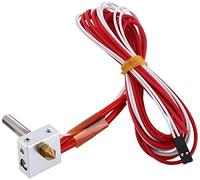 pièces d'imprimante Kit d'extrémité Chaude d'extrudeuse assemblée 0.4mm buse imprimante 3D Accessoires de Bloc Chauffant en Aluminium