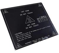 pièces d'imprimante Lit Chauffant MK3 lit Chauffant 214x214x3mm Plaque d'impression Plaque chauffante PCB en Aluminium lit Chaud carré 3mm Compatible avec imprimante 3D Reprap imprimante 12V 24V