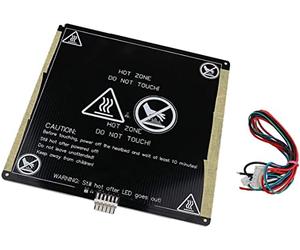 pièces d'imprimante Pièces de Rechange d'imprimante Noir 12V MK3 220X220mm Plaque chauffante Plate-Forme Autocollant carré Compatible avec imprimante 3D