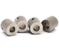 pièces d'imprimante Pièces de Rechange pour imprimante 3D MK7 MK8 Extrudeuse Pilote Alimentation Roue dentée 38/40 Dent Poulie Alésage 5mm en Acier Inoxydable 11mm * 12mm Imprimante