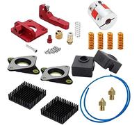 pièces d'imprimante Pour Ender 3 Kit de mise à niveau ressorts extrudeuse chaussette Tube amortisseurs pas à pas dissipateurs thermiques coupleur pour Ender 3 accessoires d'imprimante 3D accessoires d