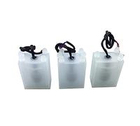 pièces d'imprimante sous-réservoir d'encre à solvant 3/4/6 Voies pour imprimante Grand Format série Infinite/Allwin/Phaeton; 2 pièces/Paquet (Encre sous-3 Voies) (Color : Ink Sub-4Way)