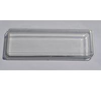 Pièces d'installation personnalisées étanche Protection contre les éclaboussures Cache radio CD/récepteur Kit adaptateur transparent compatible avec Harley Davidson