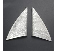 Pièces d'intérieur voiture Compatible Avec Mercedes Pour Benz Pour W203 2002-2006 Couverture De Tweeter De Haut-parleur Avant De Voiture Autocollant Décoratif Audio Accessoires Intérieurs