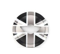 Pièces d'intérieur voiture Compatible Avec Mini Pour Cooper Pour R55 R56 R58 R59 R60 Pour Countryman Car Volant Center Cover Case Autocollant Union Jack Shell Moulage Décoration Accessoires(7)