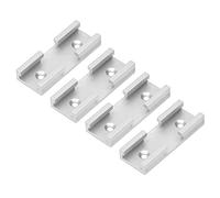 Pièces D'intersection de Rail en T, Kit D'intersection de Rail en T pour le Travail du Bois, Rails en T Universels à Double Coupe avec Trous de Montage Pré-percés, 80 Mm, Buses