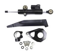 Pièces direction Compatible Avec CBR600RR 2005-2006 Amortisseur De Direction Pour Moto Support De Fixation Accessoires Universels(Black)