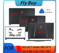 Pièces d'ordinateur portable pour MSI GE75 Raider 8RE GP75 GL75 MS-17E2 17E5 17E7, nouvelle couverture arrière LCD, charnières de lunette, boîtier de remplacement pour ordinateur portable ABCDHH1 Cove