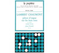 Pieces d'Orgue sur les huit Tons Vol.1