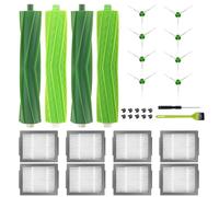 pièces d'rechange pour iRobot Roomba e/i/j, (i7 i7+ i3 i3+ i4 i4+ i6 i6+ j7 j7+i8 i8+ E5 E6 E7), comprend brosses latérales, filtres