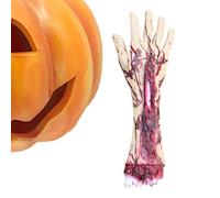 Pièces du corps d'Halloween | Horreur coupés mains pieds pour maison hantée | Accessoires effrayants sanglants pour salles d'évasion, cinéma, télévision, photographie, fêtes sur le thème de l'horreur