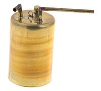 Pièces du kit de soufflet d'air en cuir - Bidon d'huile en laiton